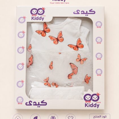 فستان سبوع بناتي 4 قطع